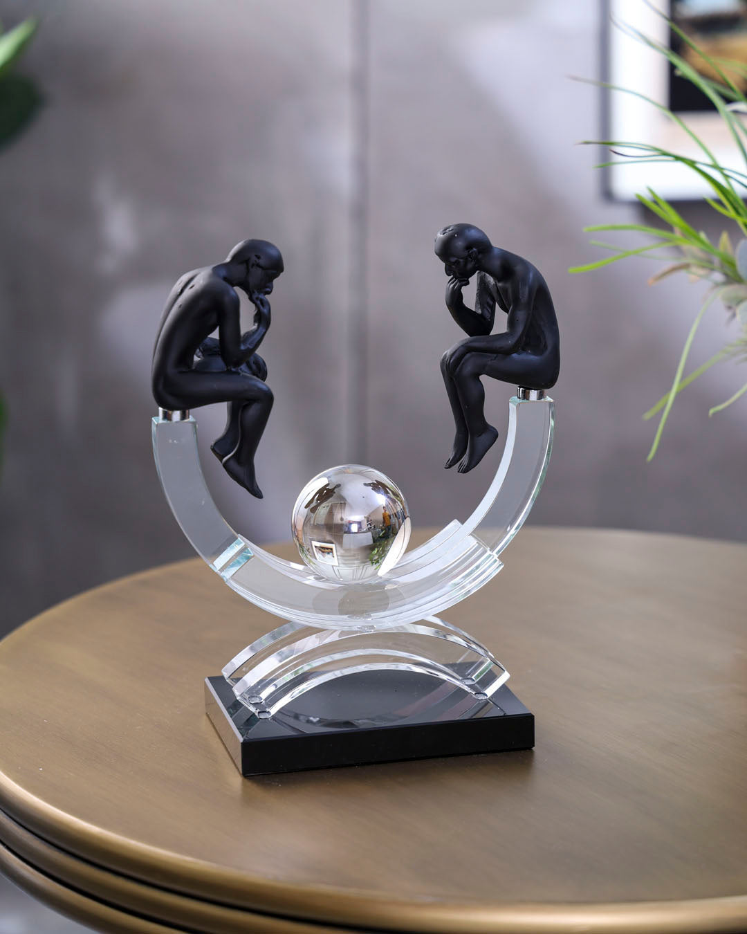 Balance of Minds Crystal Decorative Accent