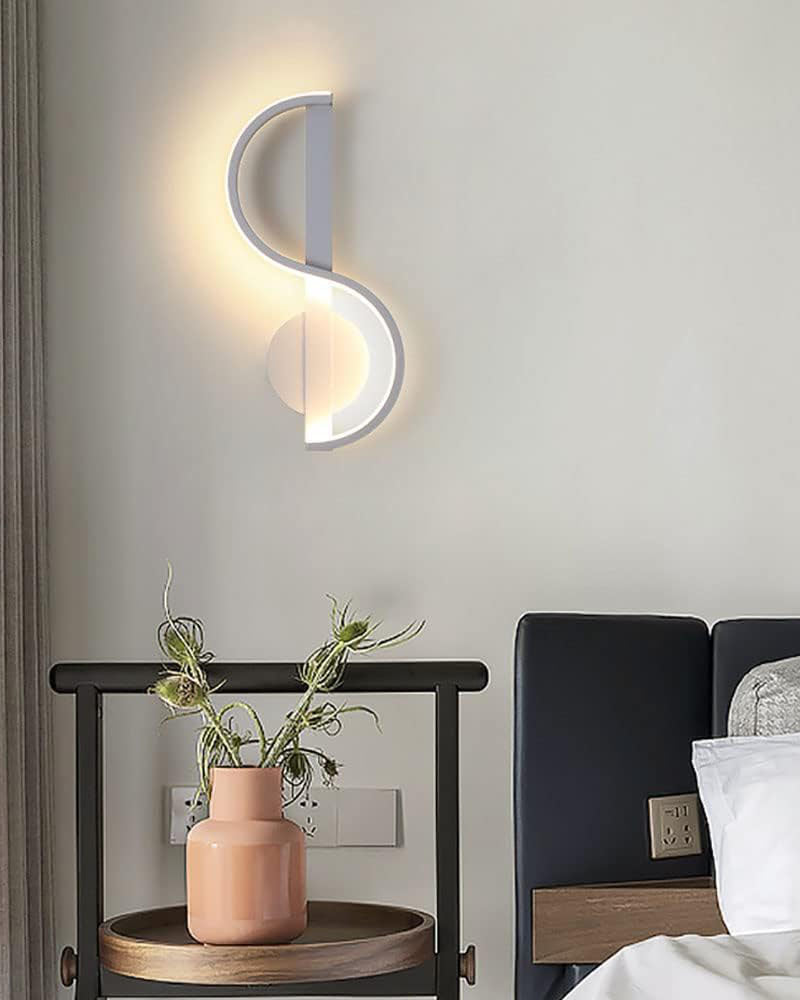 Infinity Curve LED Wall Light