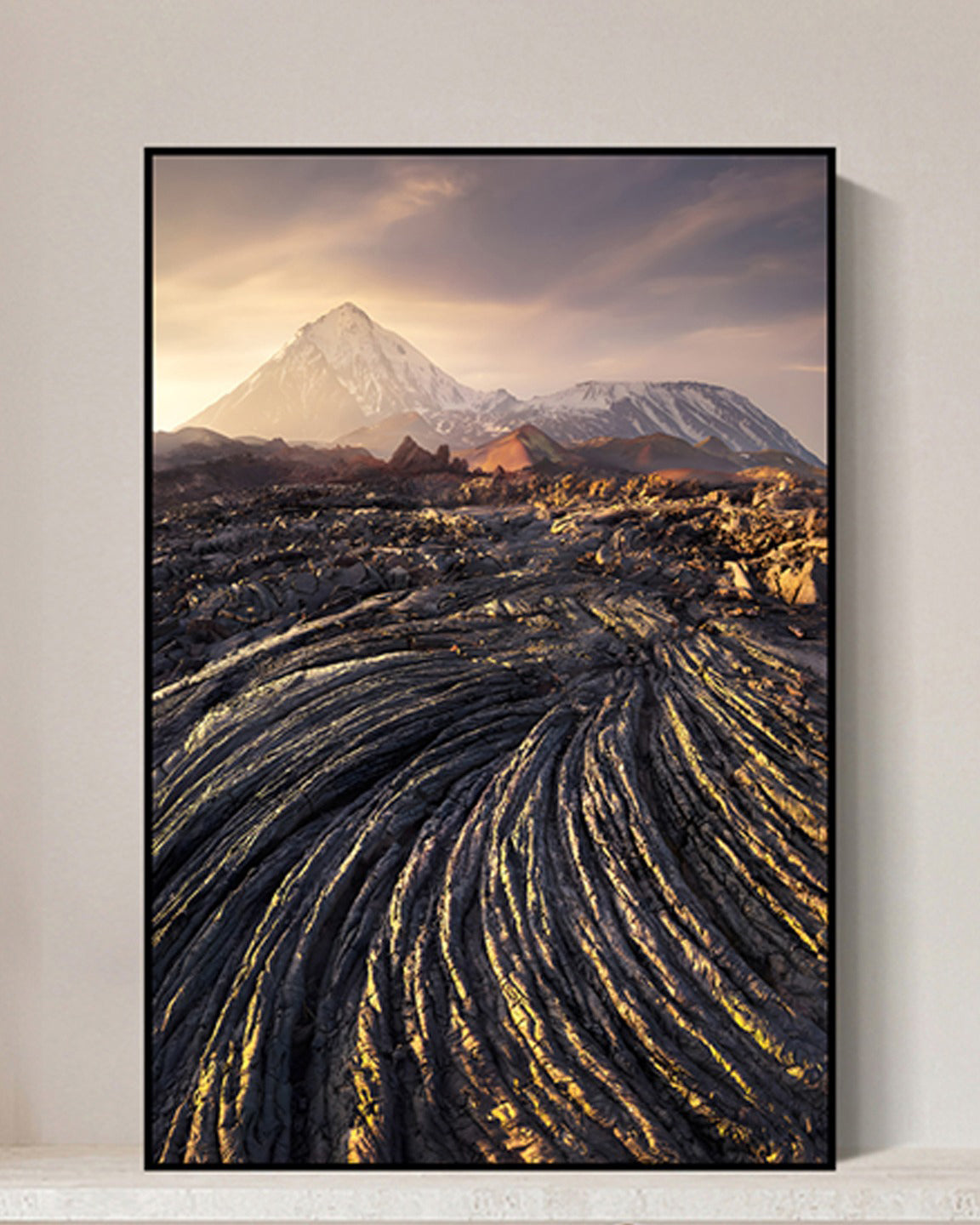 'Broken Earth' 3D Abstract Oil Printing