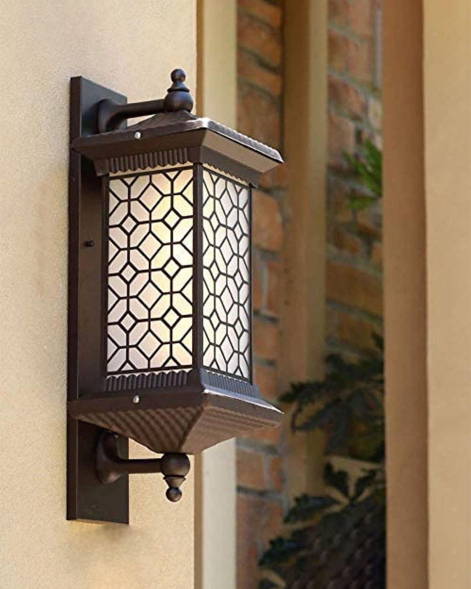 Moroccan-Inspired Outdoor Wall Light