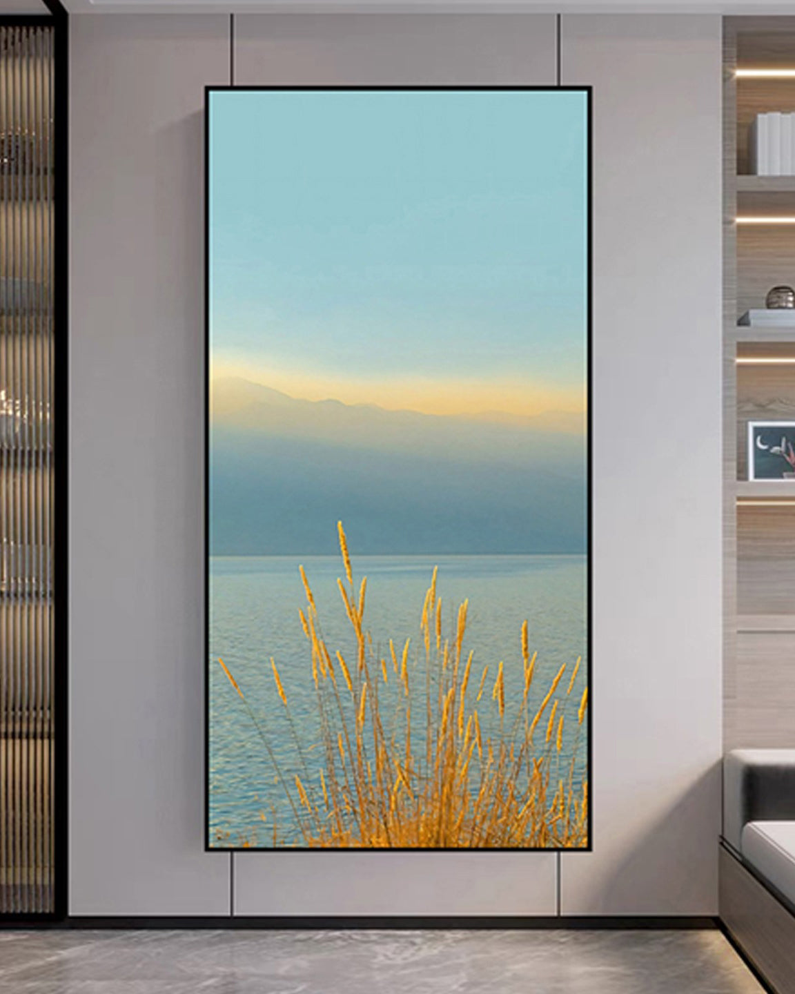 Morning Haze 3D Abstract Oil Painting