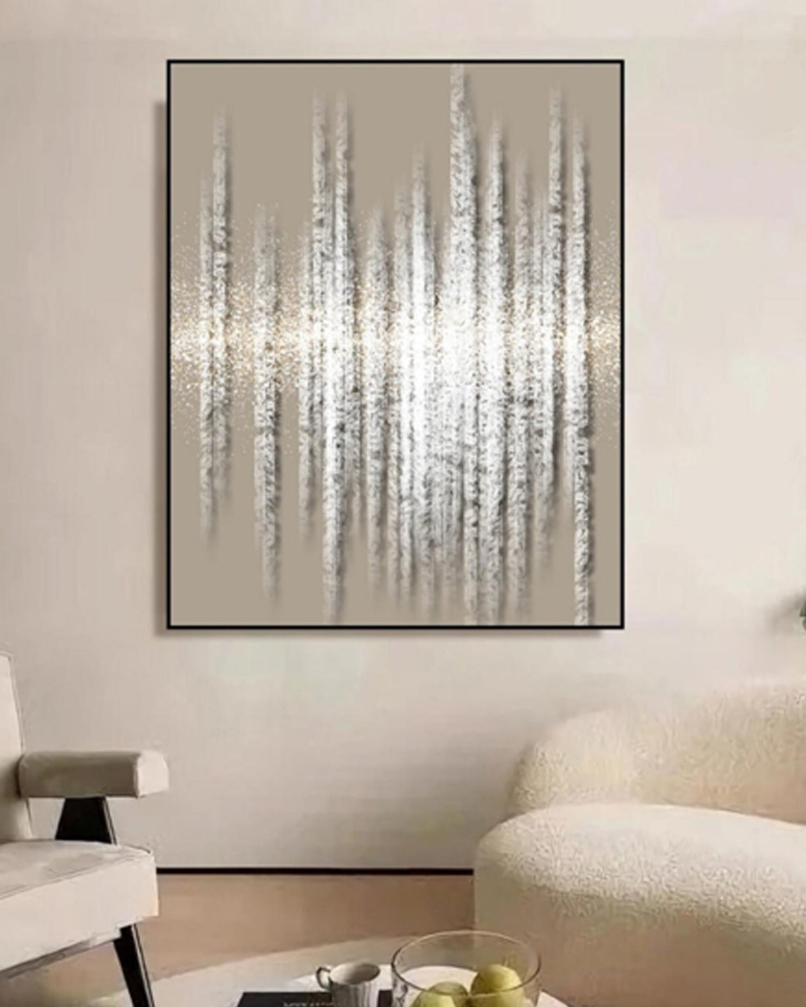 Echo Drift 3D Abstract Oil Painting