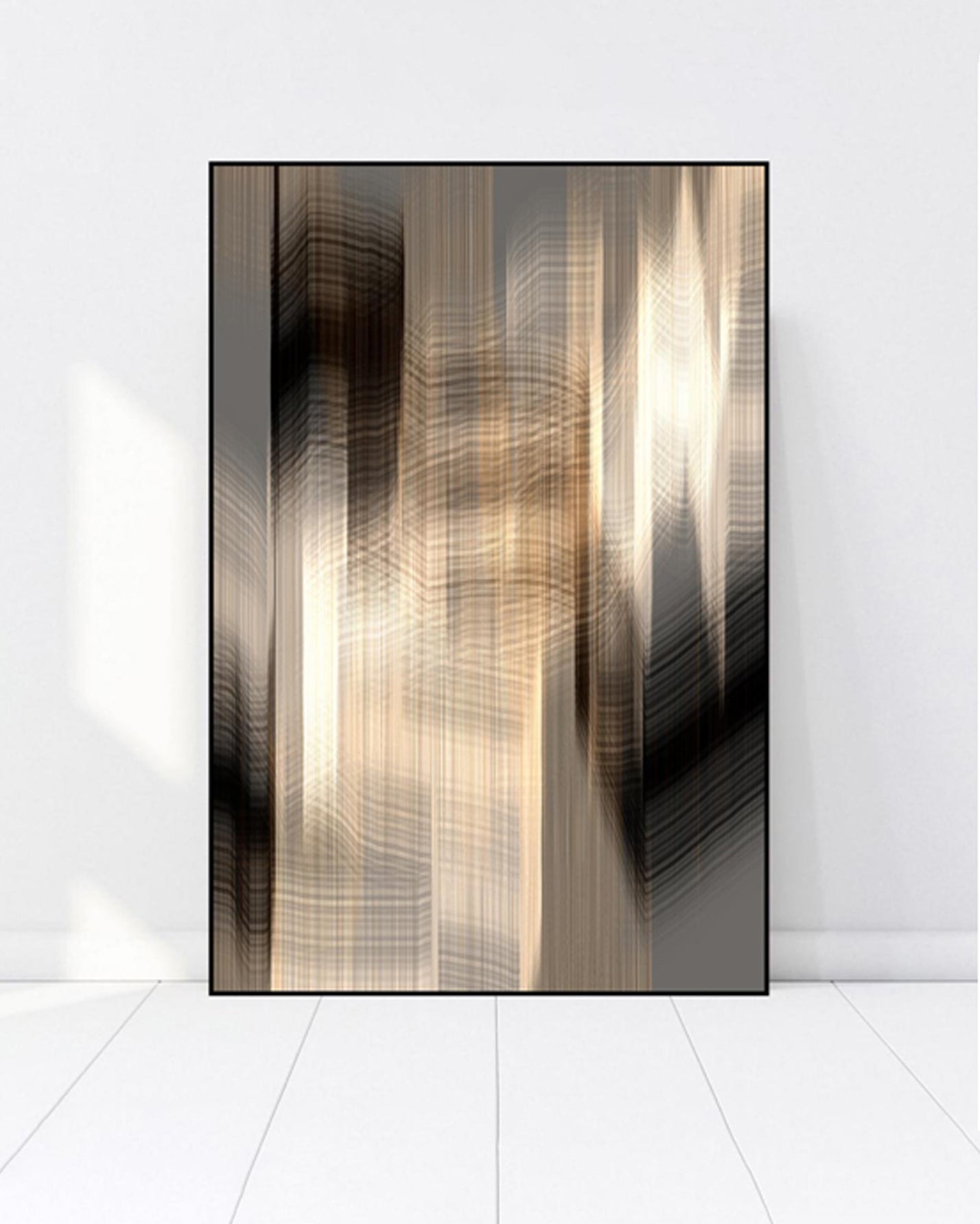 Phantom Glow 3D Abstract Oil Painting