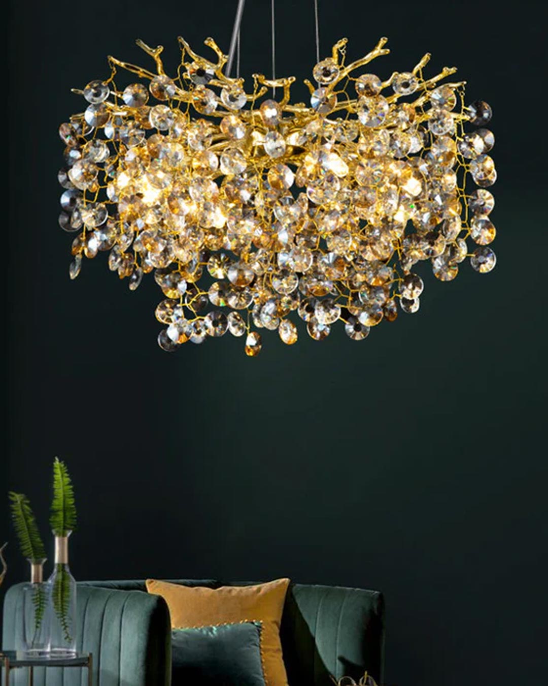 Willow Crystal Branch Chandelier