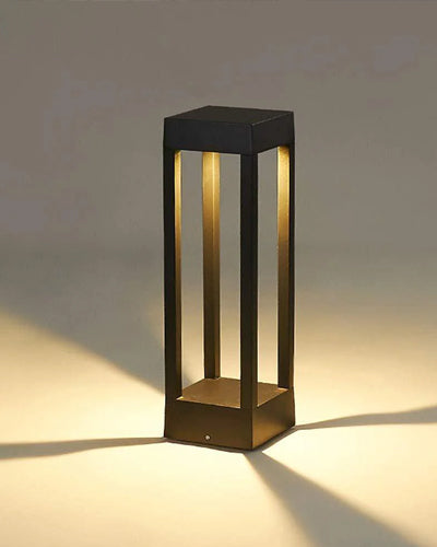 Modern Square Frame LED Outdoor Light - Small