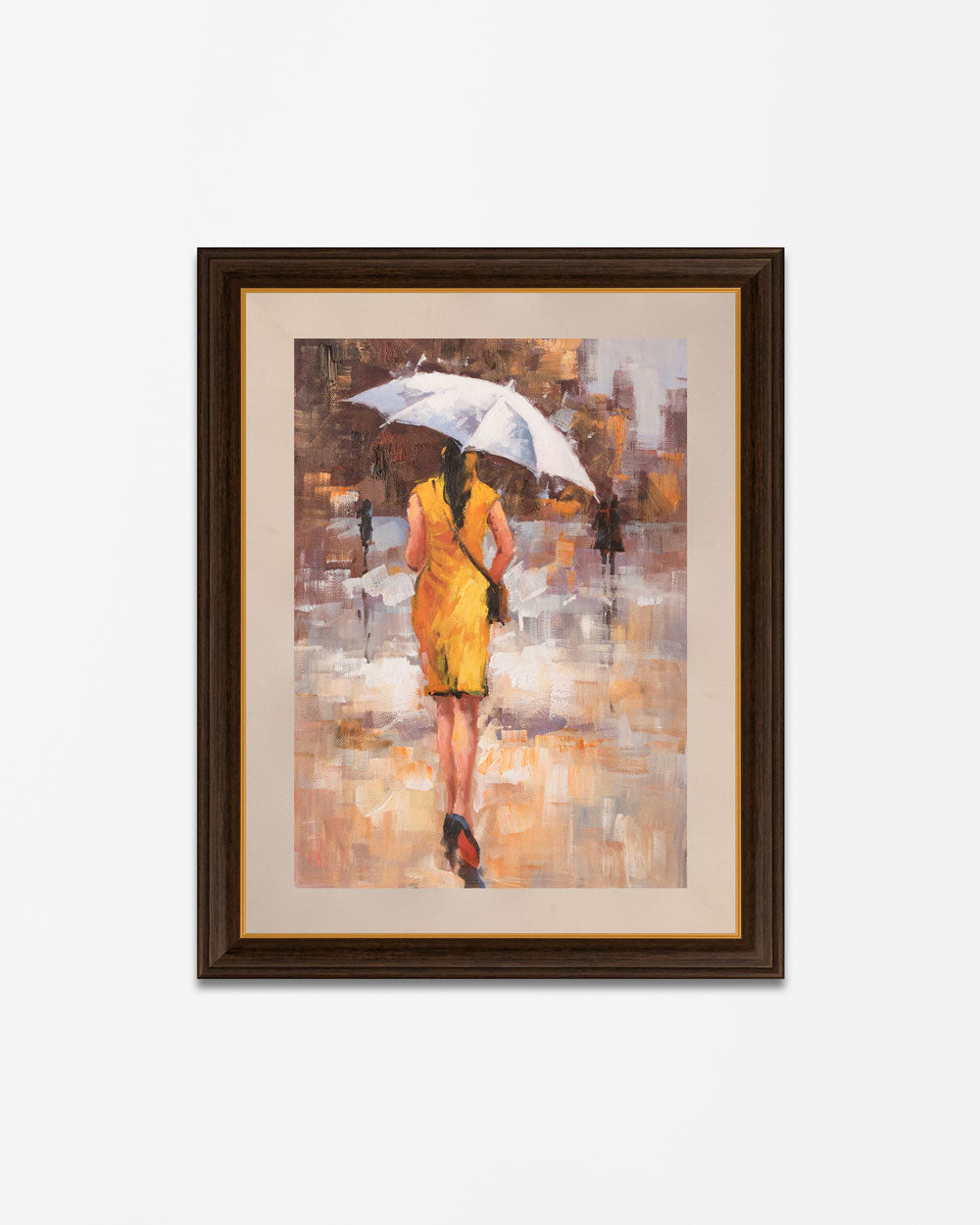 'The Lone Walk' Handmade Oil Painting 24"x 36"