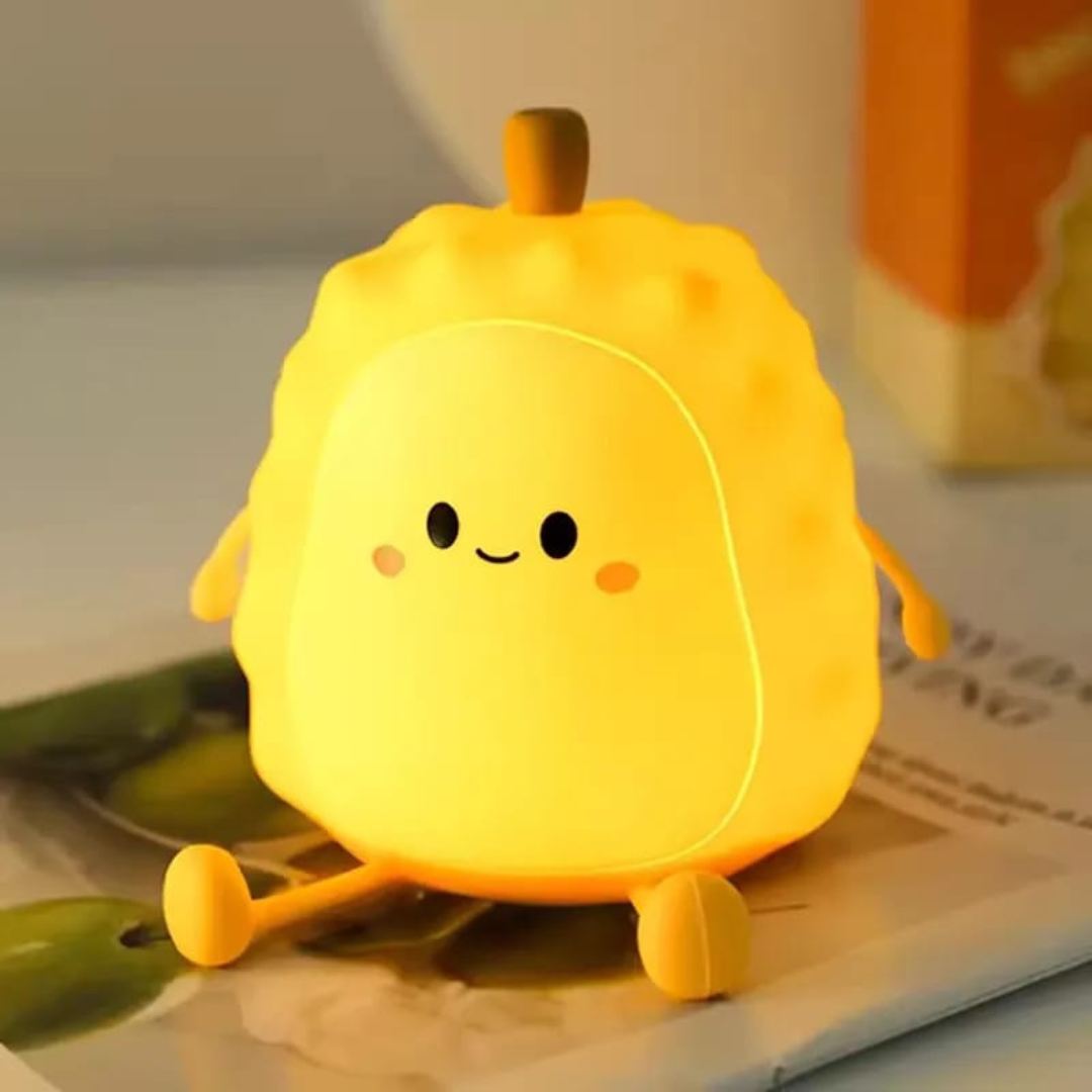 Lucky: Durian Silicone LED Night Light with USB Rechargeable Design for Cozy Room D‚àö¬©cor & Gifting