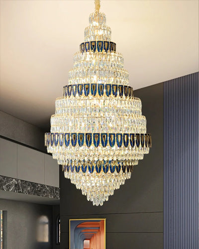Imperial Crown Double Height Chandelier