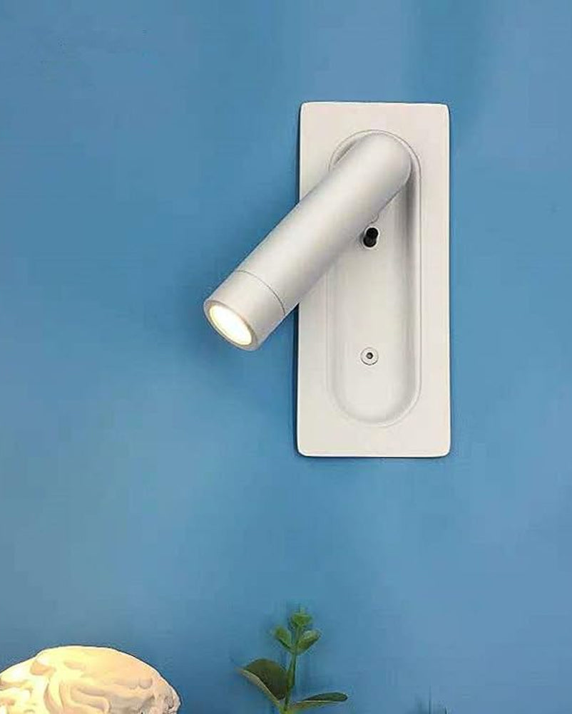 Bedside Wall Light with Spot-6W White