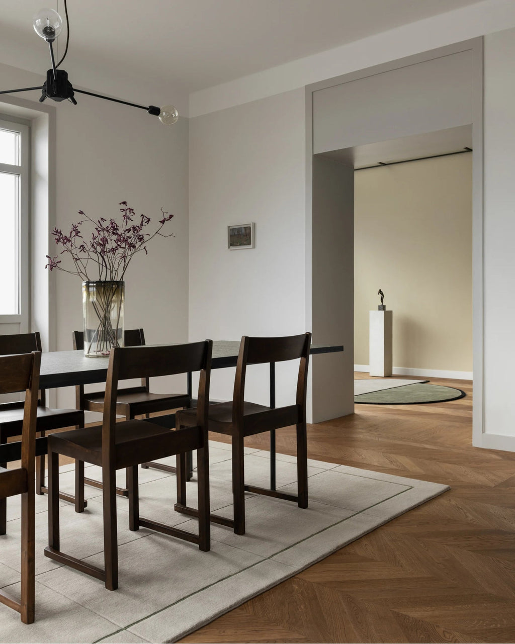 Kubus Beige woolen Hand Tufted Carpet