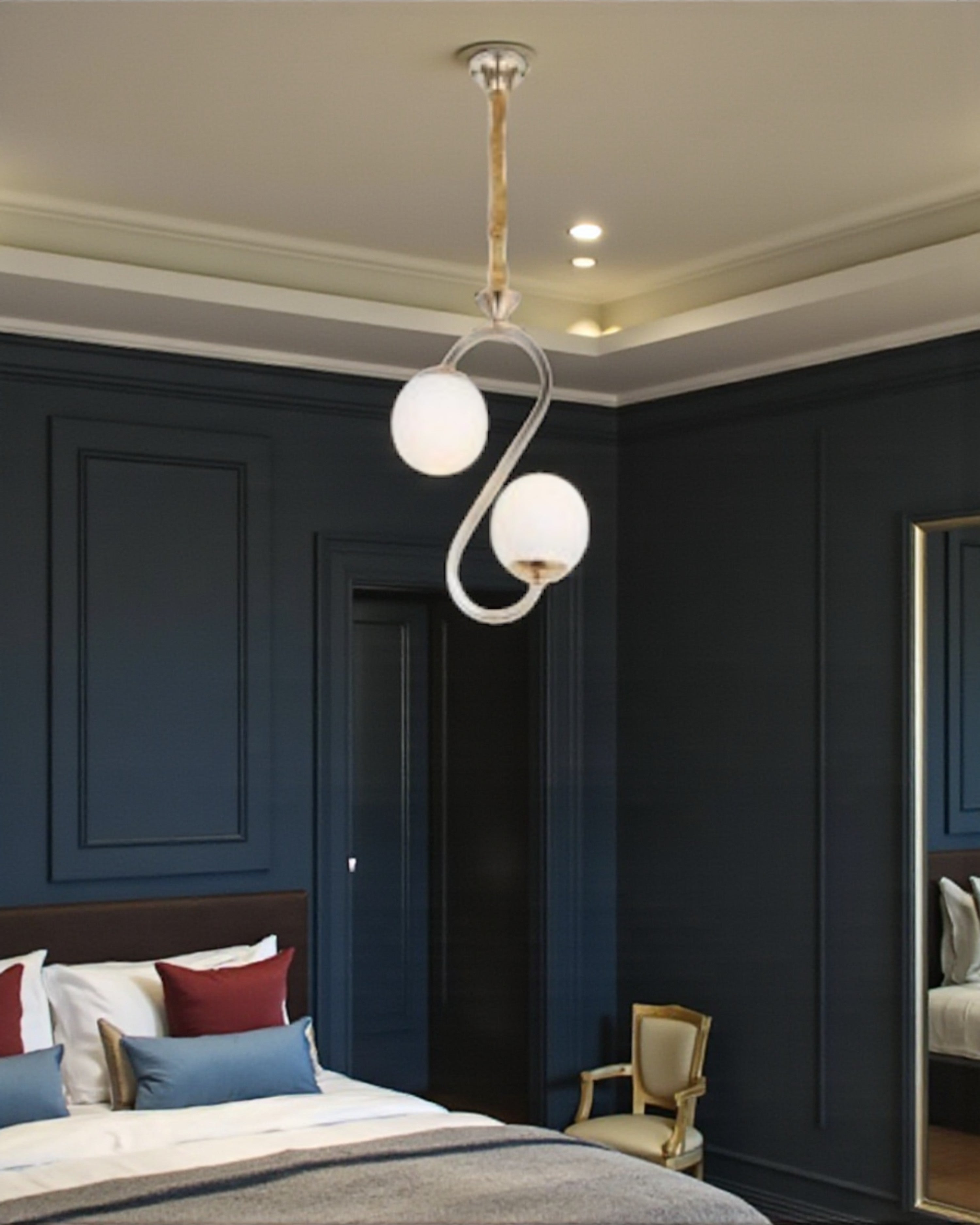 Eclipse Duo Orb Pendant Light