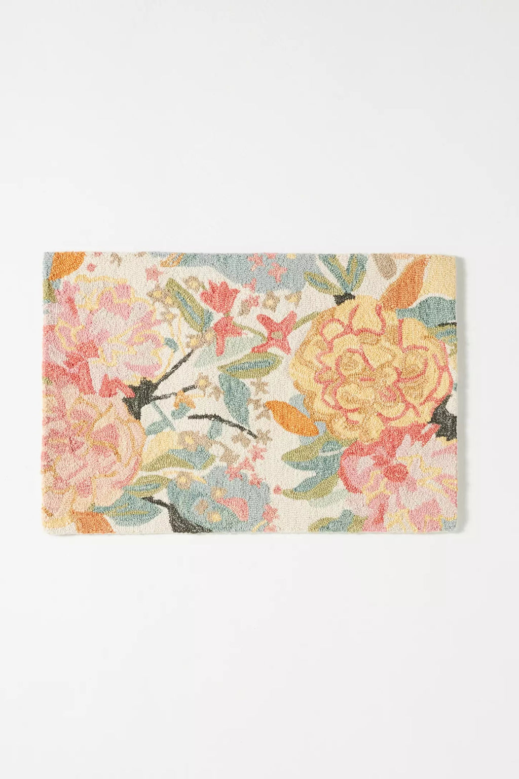 Lira yellow woolen Hand Tufted Carpet