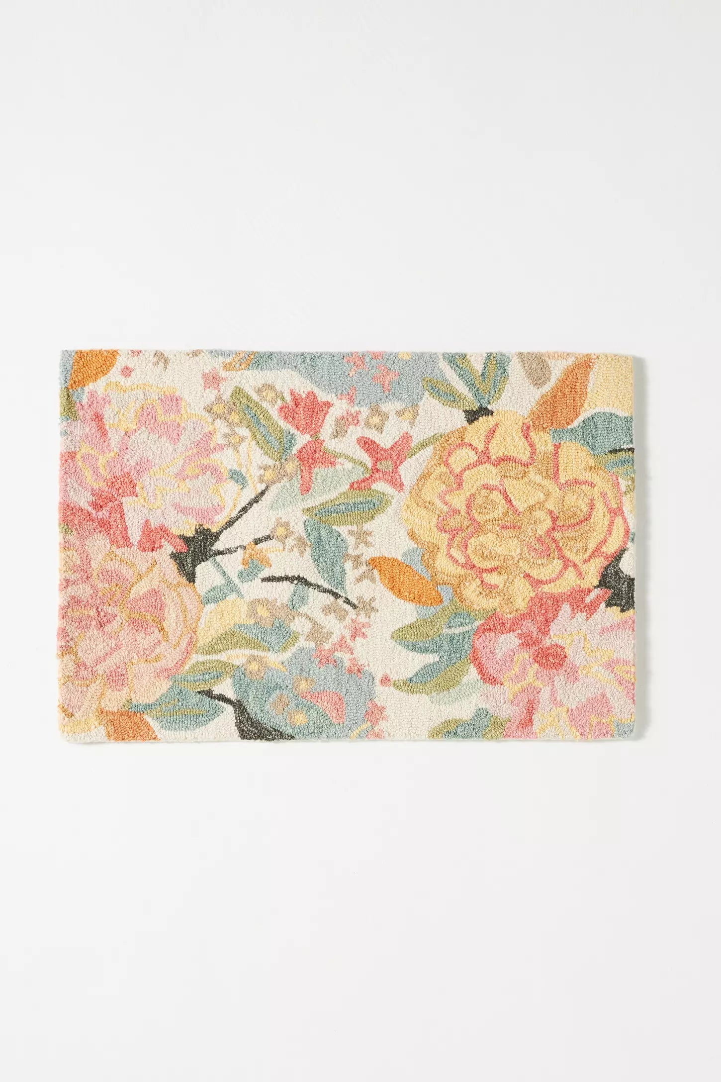 Lira yellow woolen Hand Tufted Carpet