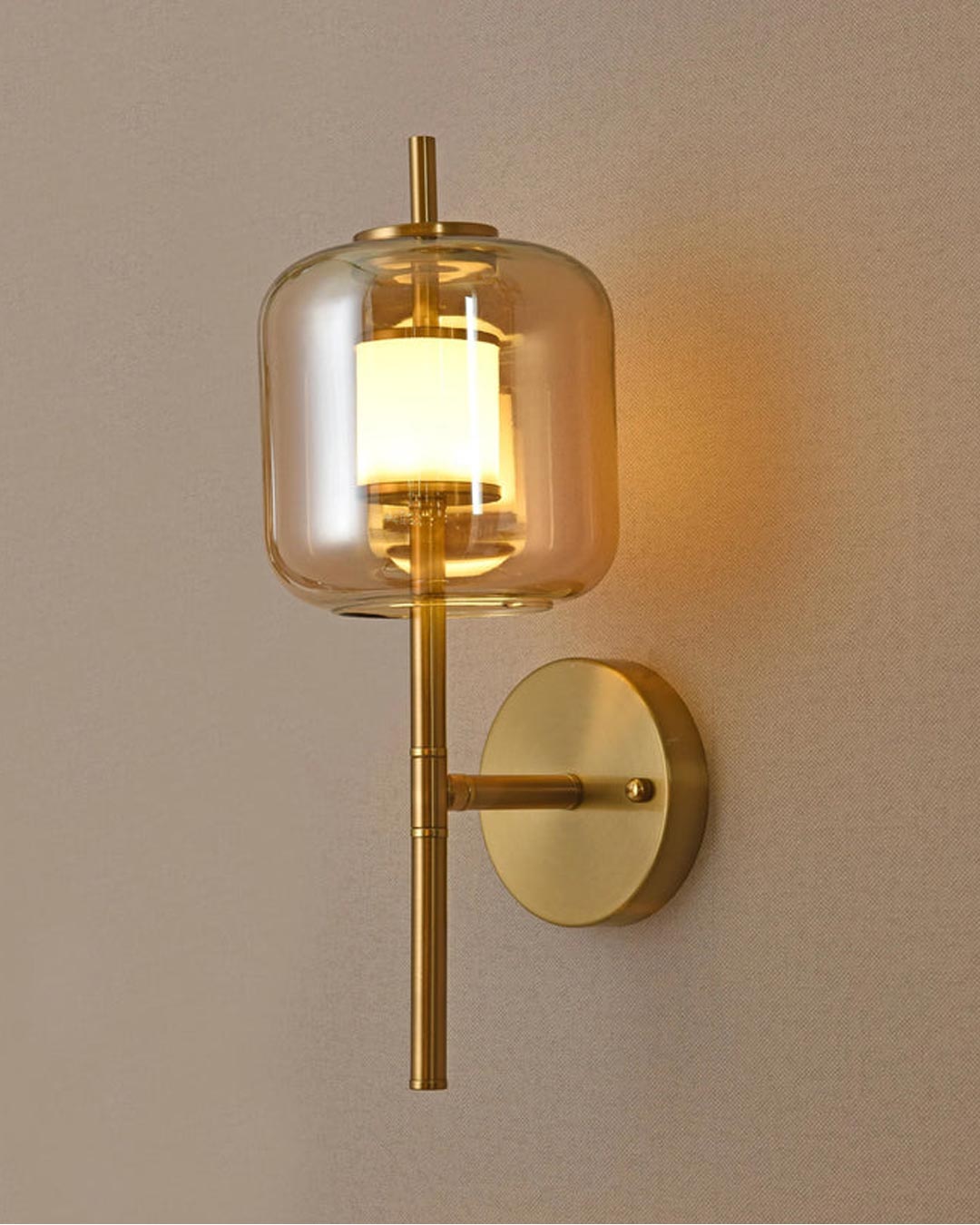 Valentino Wall Light- Amber