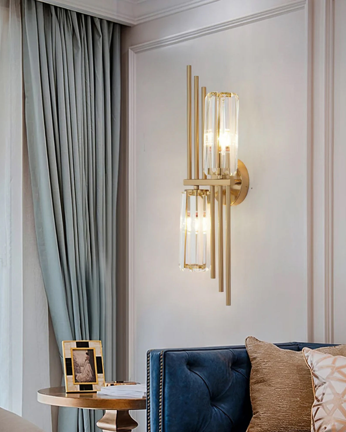 Postmodern Crystal Wall Light