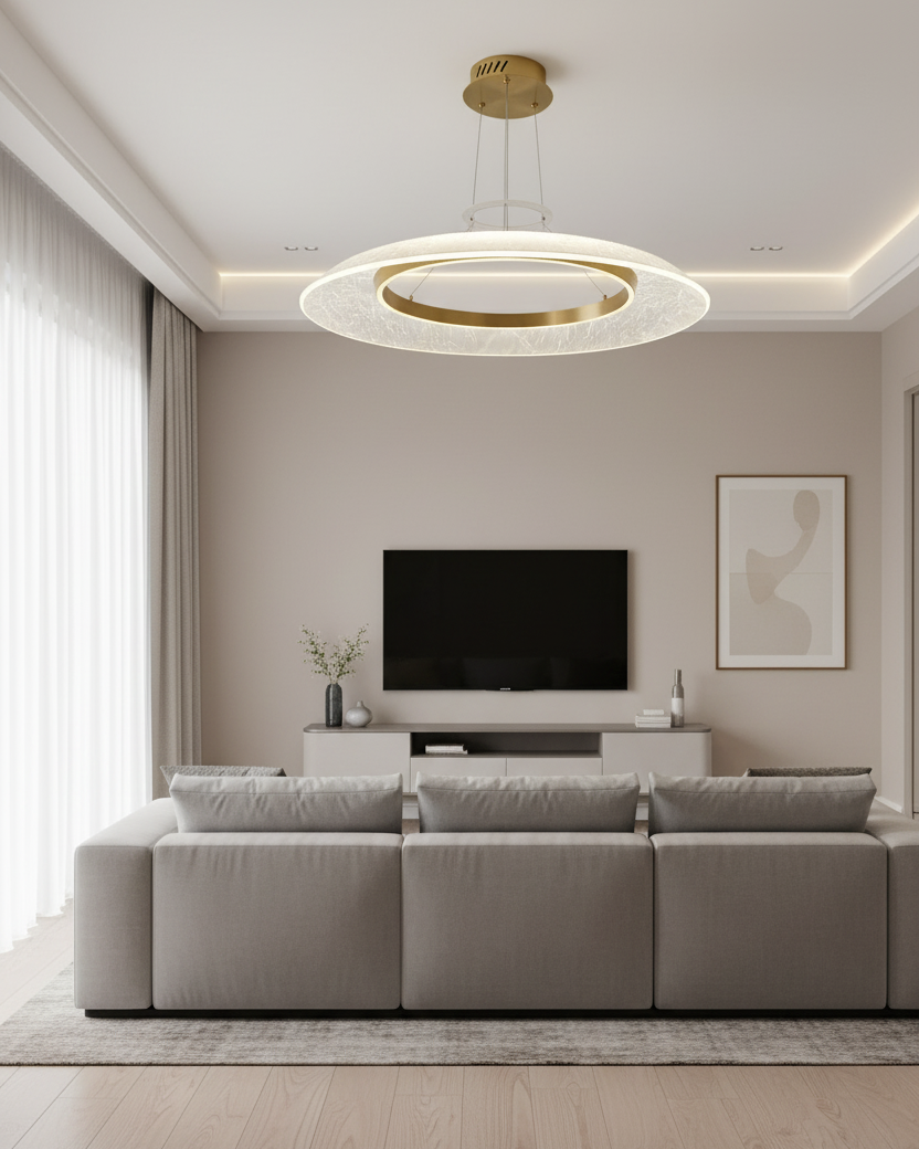 Celestia Halo Ring Chandelier