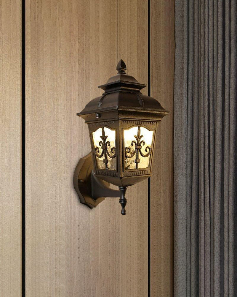 Baroque Scroll Outdoor Wall Light