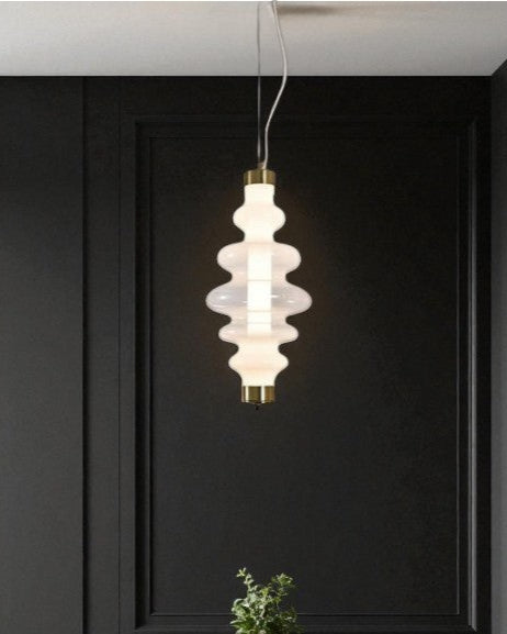 Aurora Globe Pendant Light - White