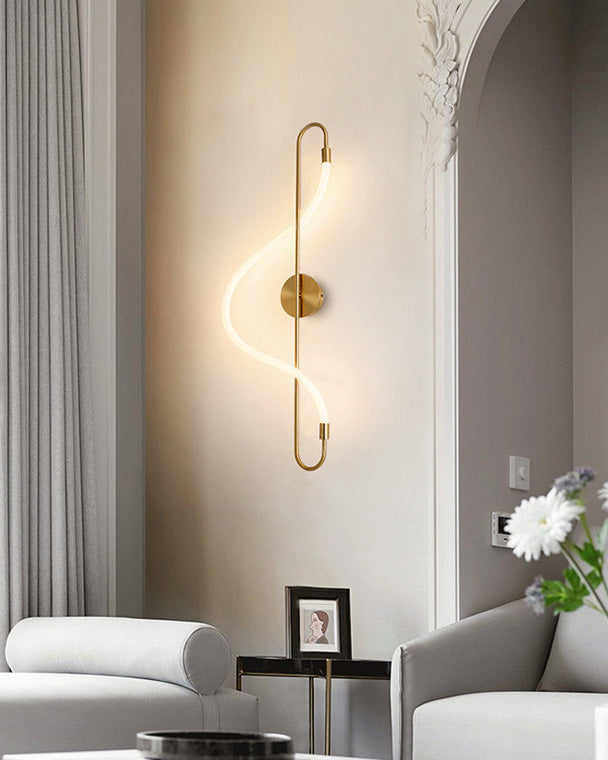 Long Acrylic Tube Wall Light