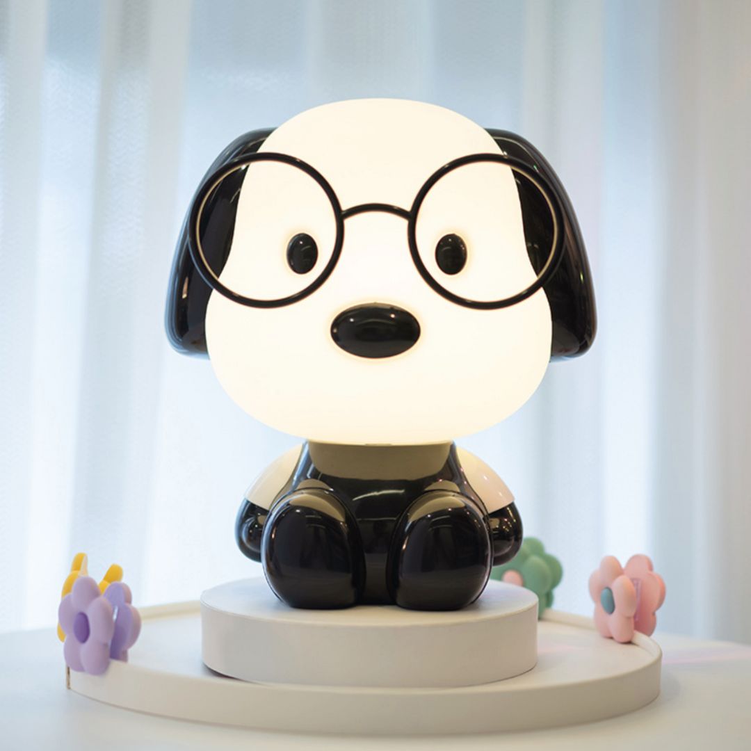 DoctorDoggo: Cute Puppy LED Night Lamp ‚Äö√Ñ√¨ Rechargeable Bedside Light for Cozy Room D‚àö¬©cor & Gifting