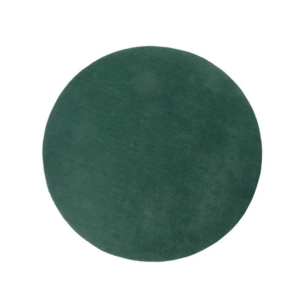 Green Dot Hand Tufted Carpet
