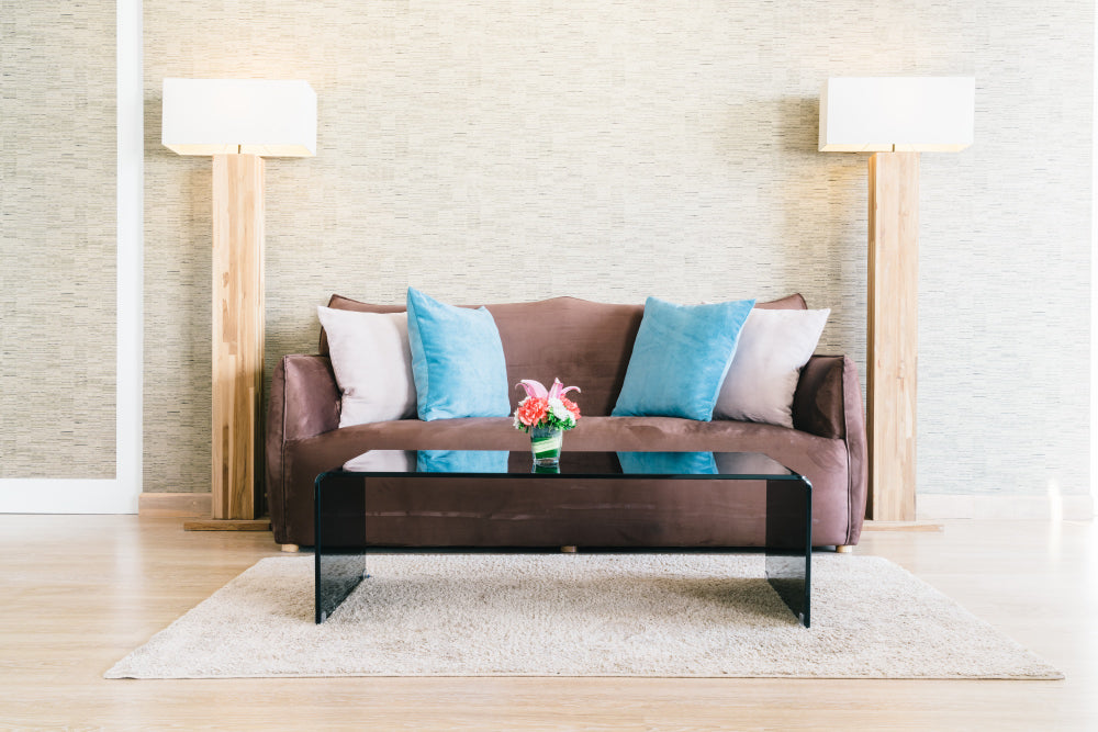 Green Dot Hand Tufted Carpet