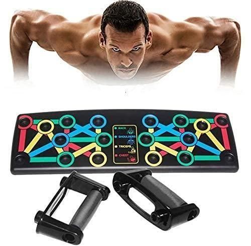 Planko: 9-in-1 Push-Up Board for Muscle Targeting, Non-Slip Base & Home Fitness Rack for Chest, Arms, Back & Core Training