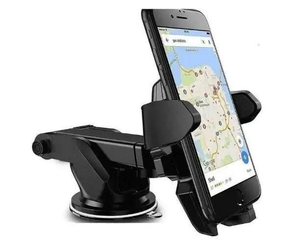 Revolex: 360¬¨‚àû Rotating Car Dashboard Mobile Holder with Strong Suction Cup & Quick Release Button