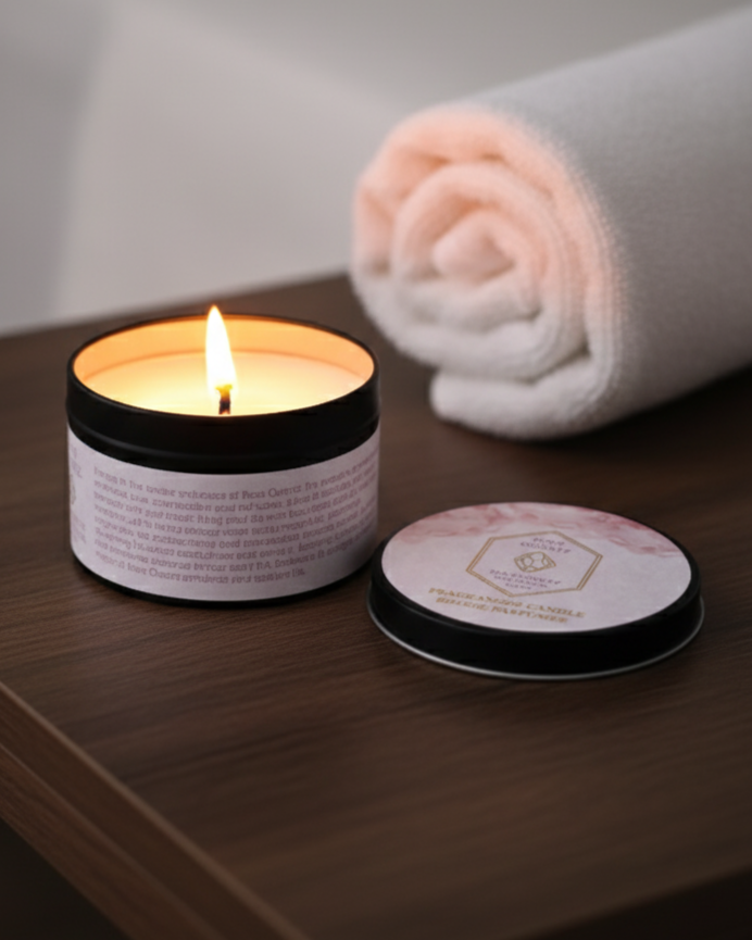 Rose Quartz - The Stone Of Universal Love Aroma Candle
