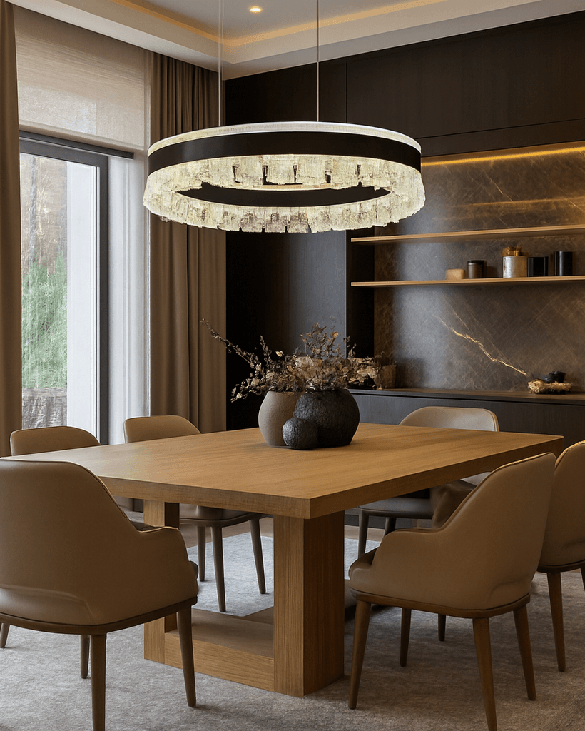 Lustra Crown Crystal Chandelier - 800MM