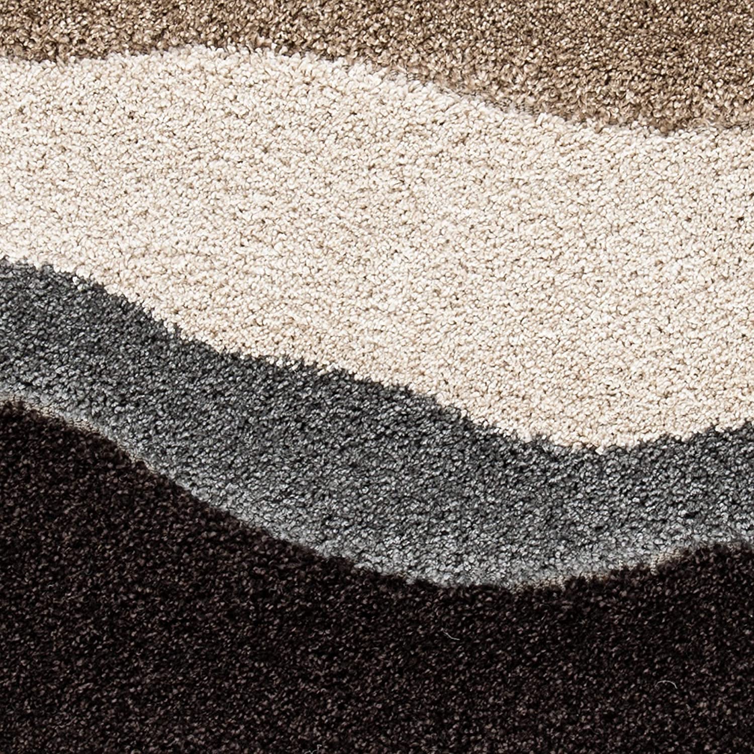 Beige wave Shaggy Carpet