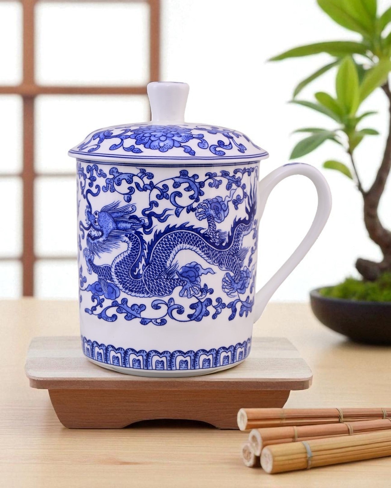 Imperial Dragon ‚Äö√Ñ√¨ Oriental Bone China Mug