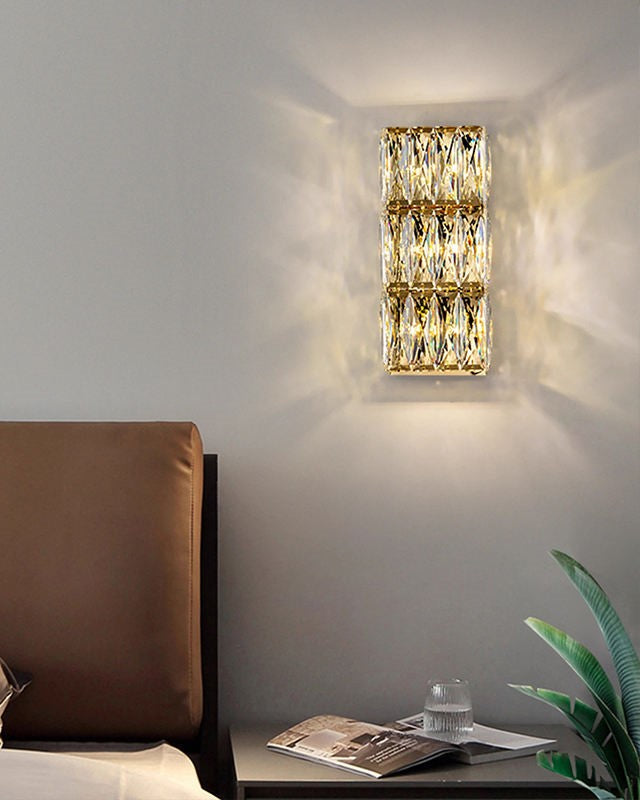Crystal Prism Wall Sconce - Small