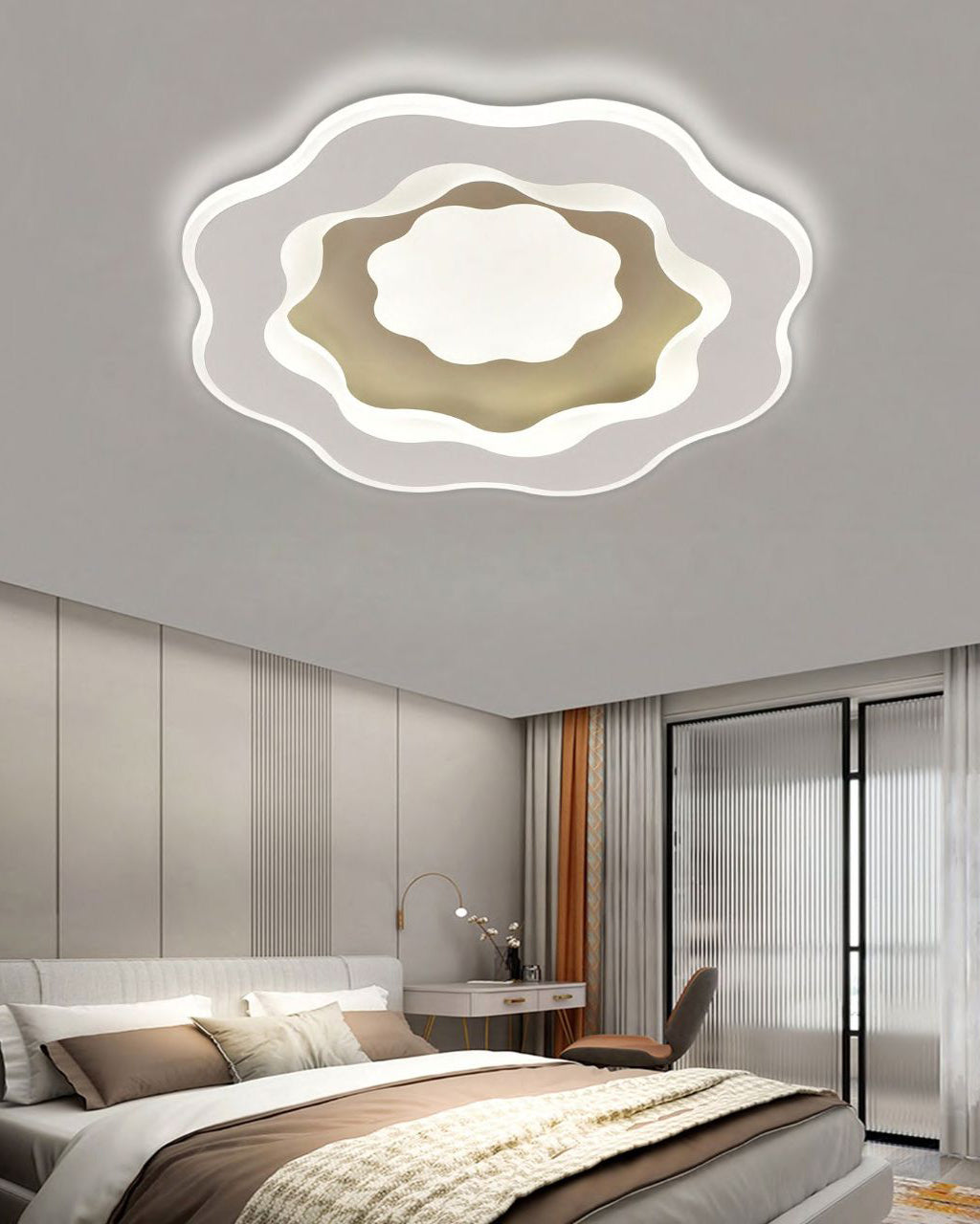 Modern LED Flush Mount Ceiling Light