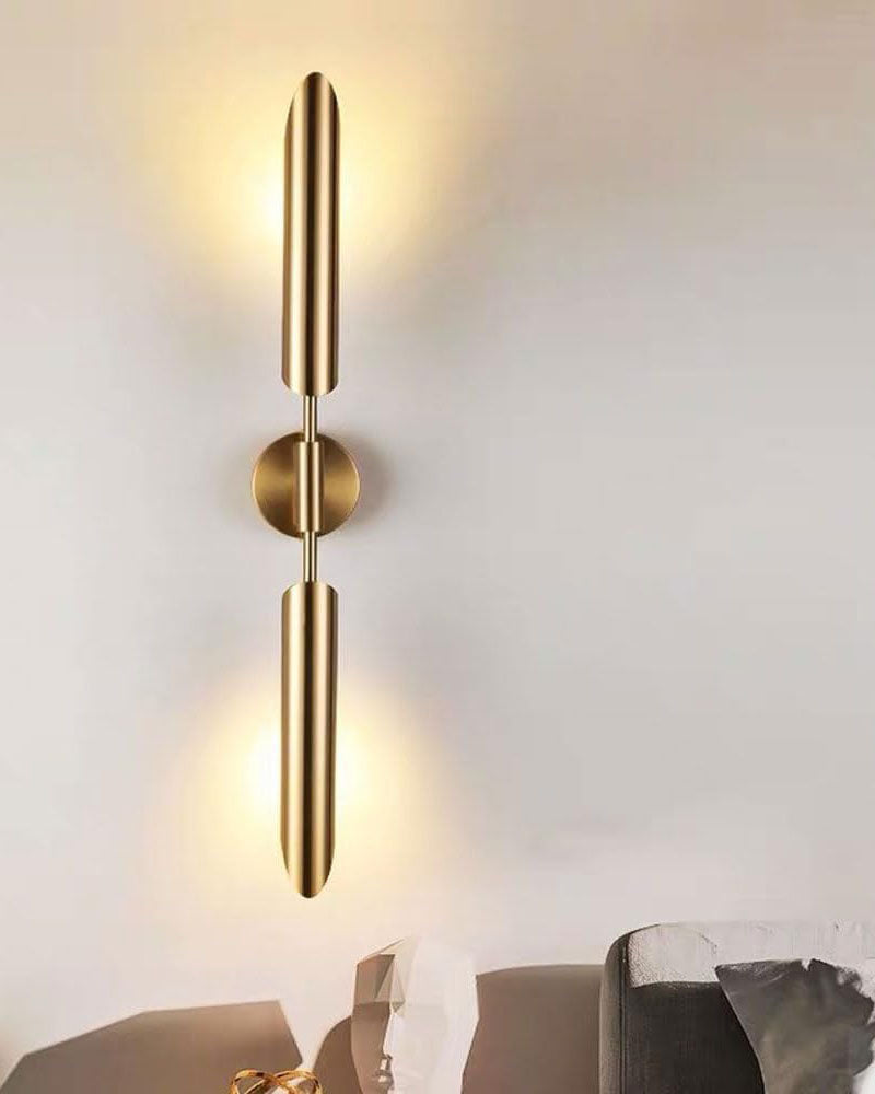 Auric Twin Blade Wall Light