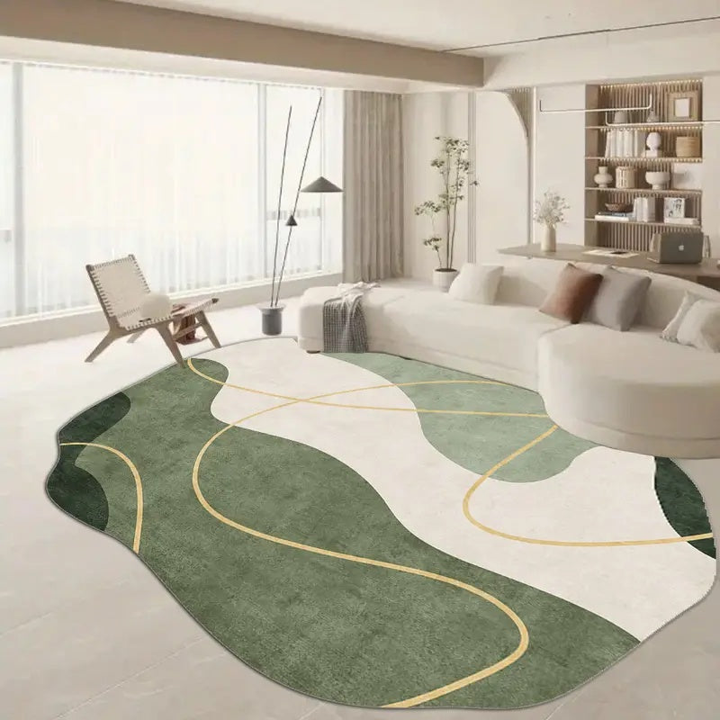 Hour glass high low Hand Tufted carpet