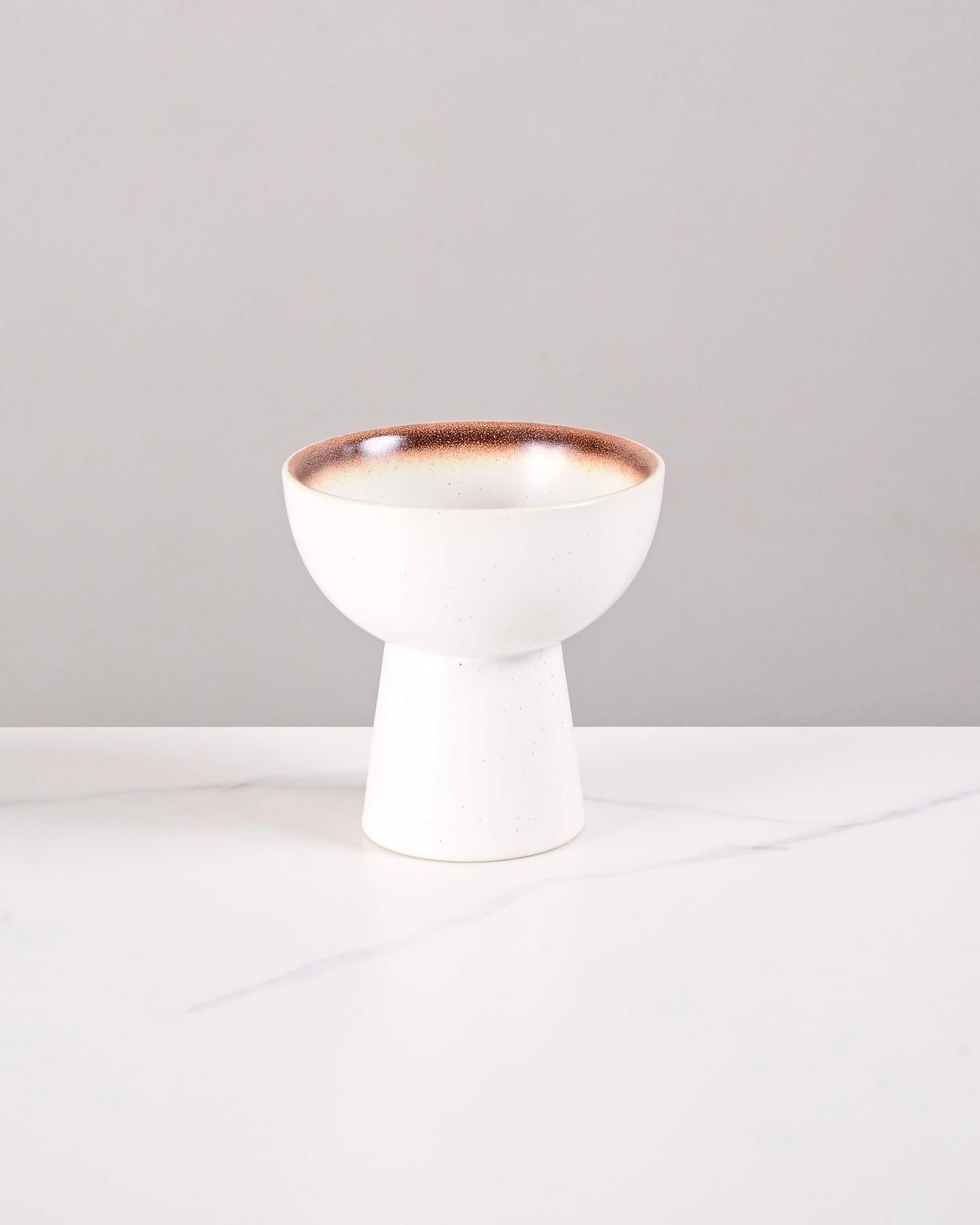 Artisan Glazed Dessert Bowl