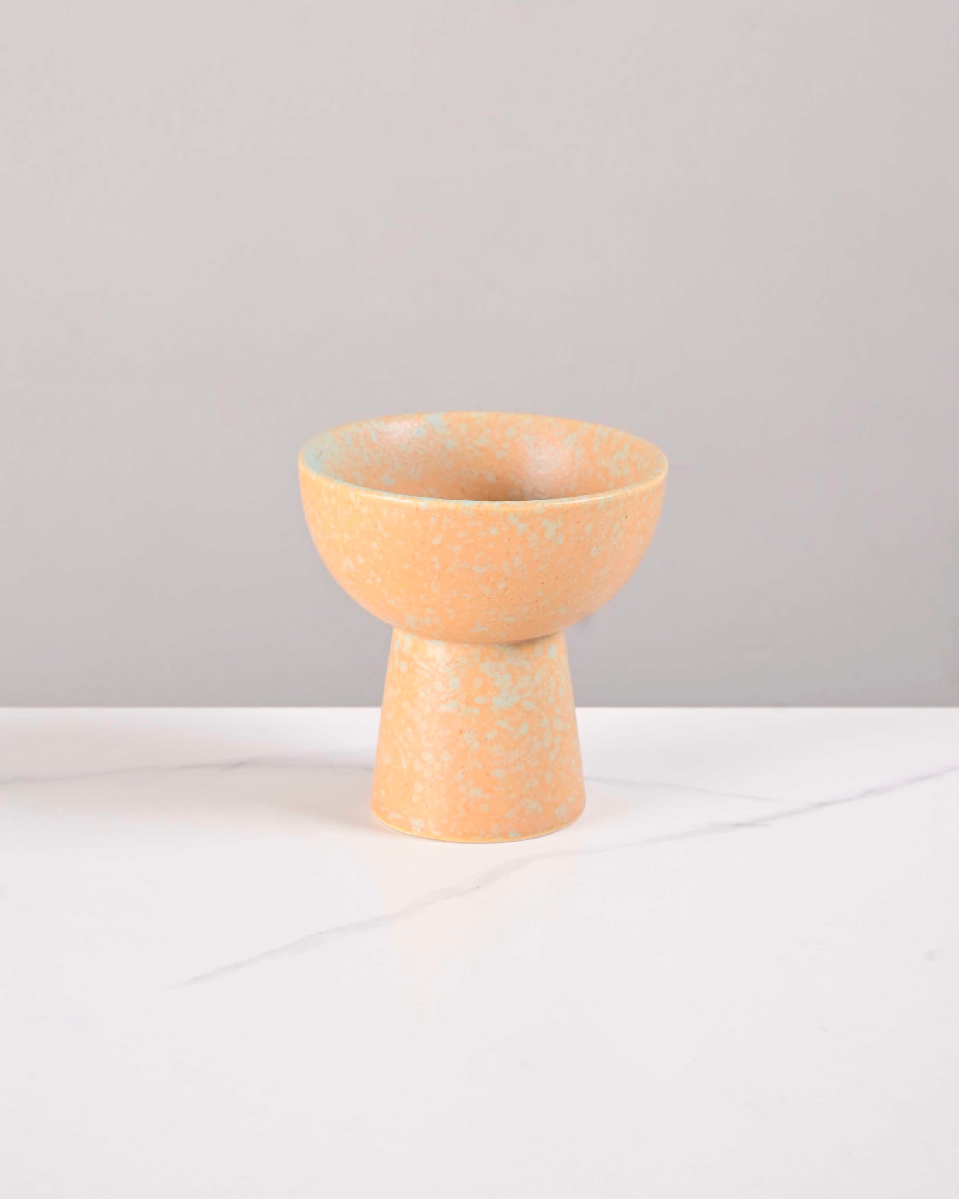 Golden Drift Matte Dessert Bowl