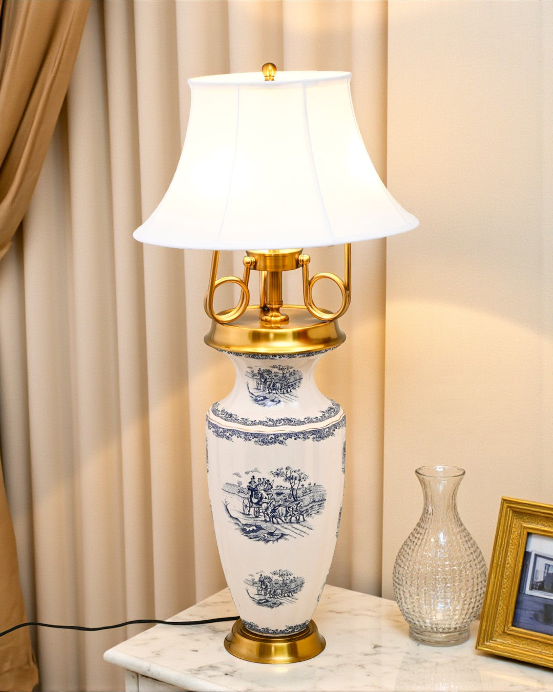 Yorkshire Victorian Ornamental Table Lamp
