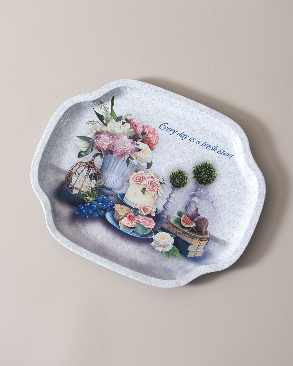 Fresh Start' Serving Tray - Set Of 2