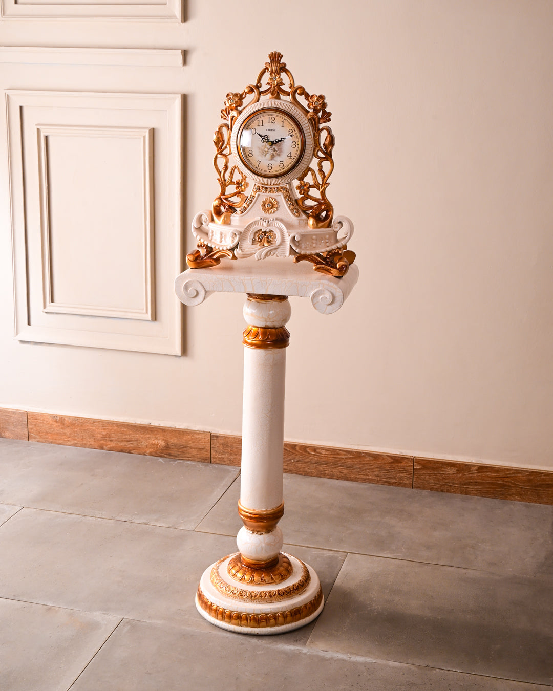 Regal Roman Pedestal Clock