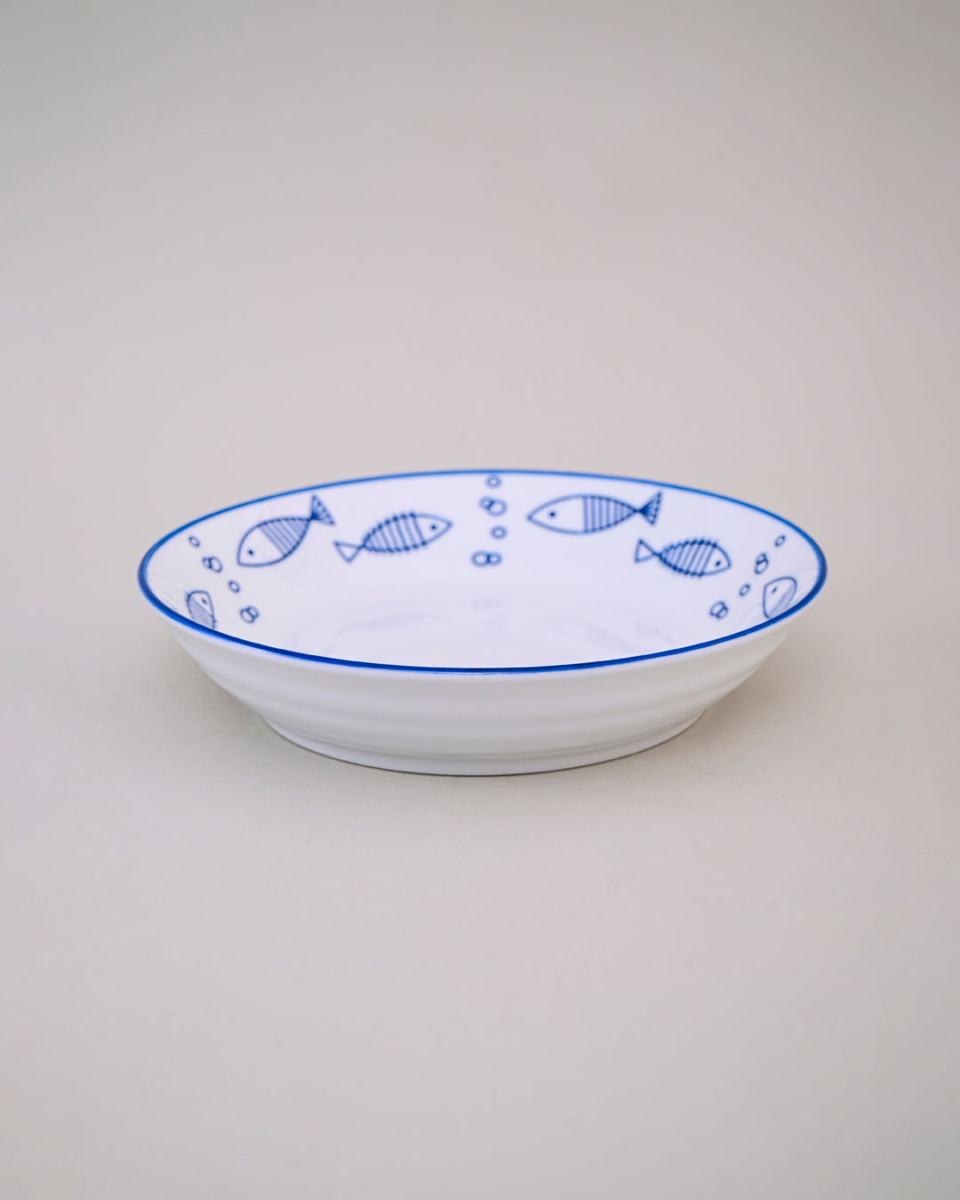 Ocean Breeze Ceramic Pasta Plate