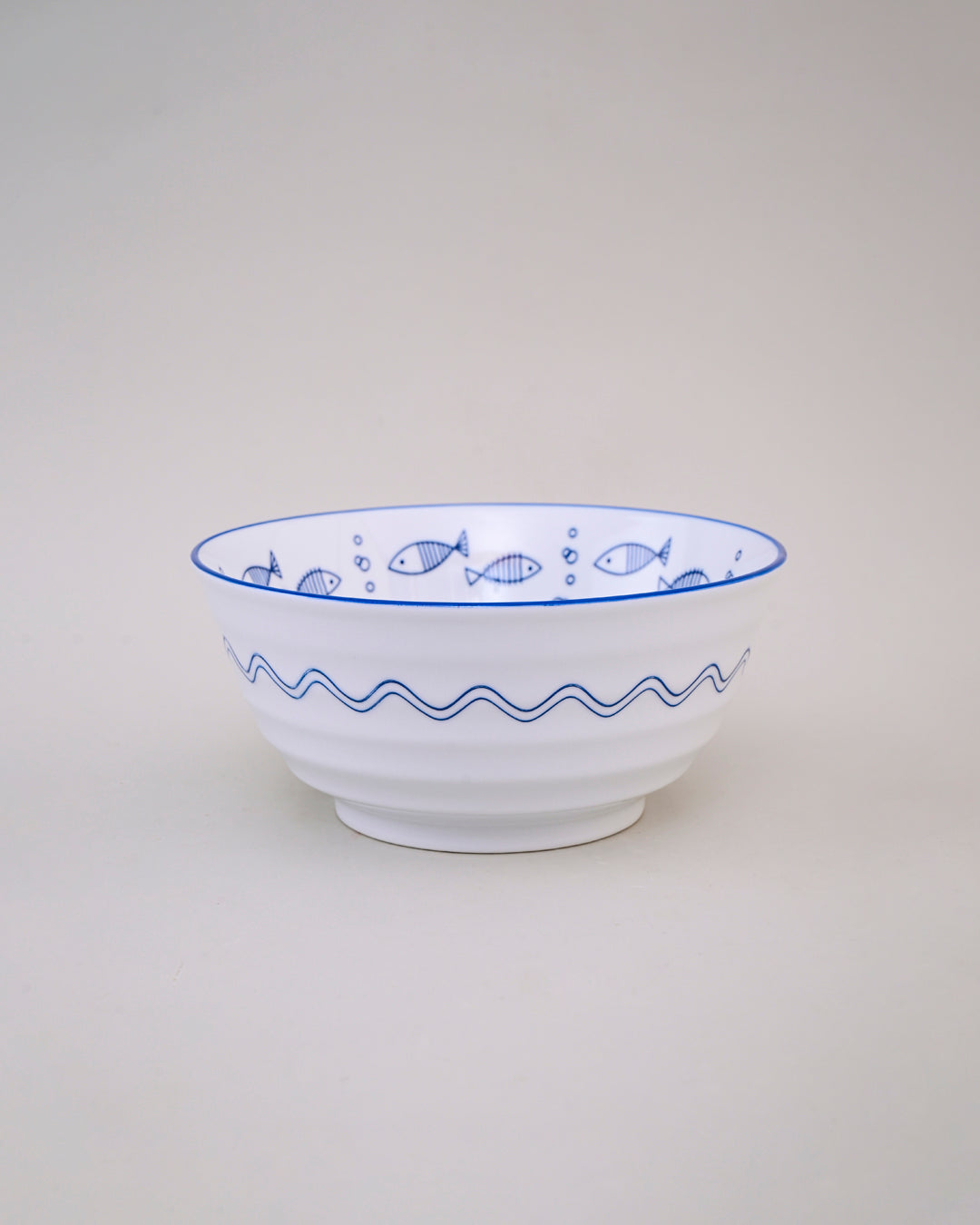 Ocean Breeze Ceramic Serving Bowl
