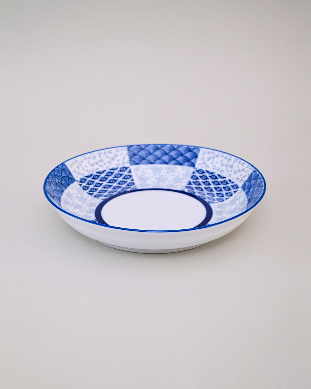 Midnight Mosaic Ceramic Pasta Plate