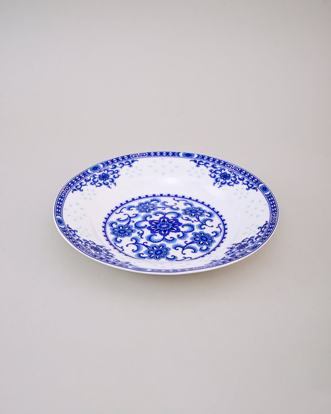 Heritage Blue Pottery Pasta Plate