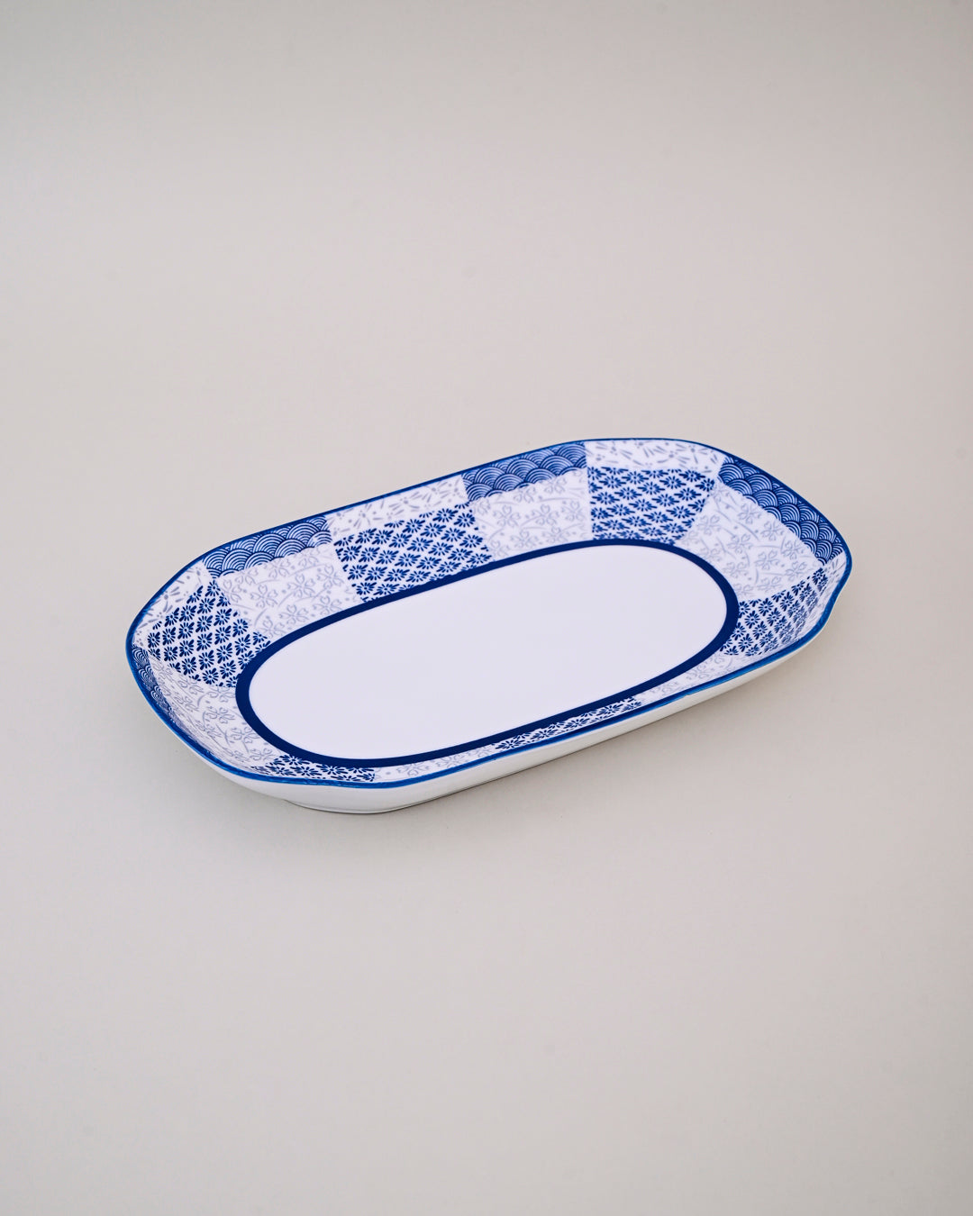 Midnight Mosaic Ceramic Platter