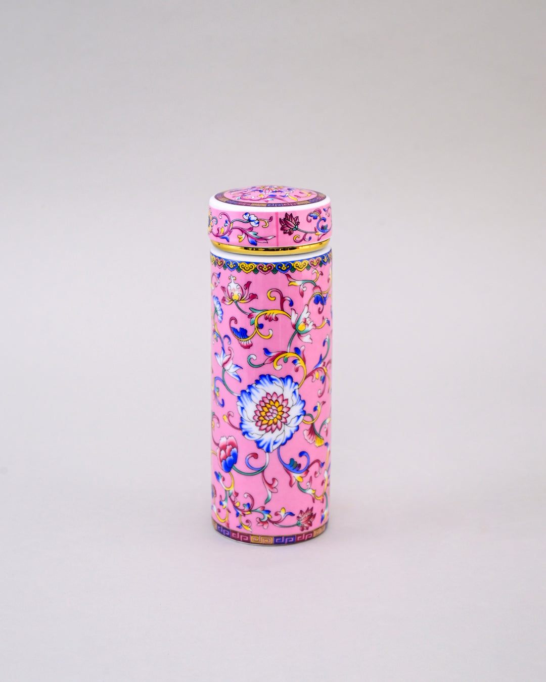 Ceramic Travel Flask - Pink