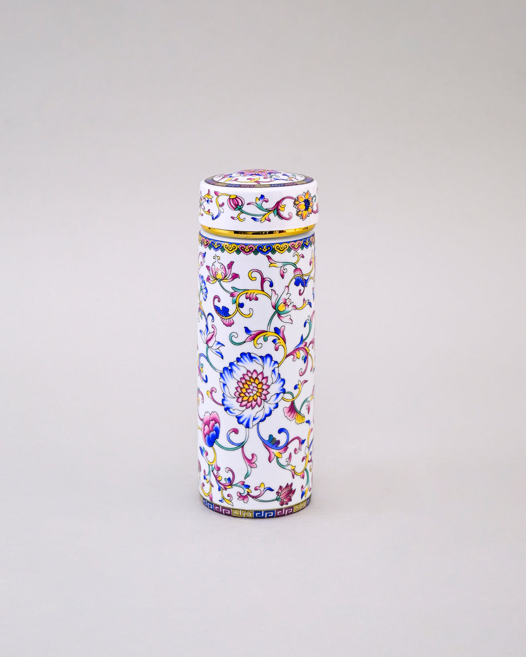 Ceramic Travel Flask - White