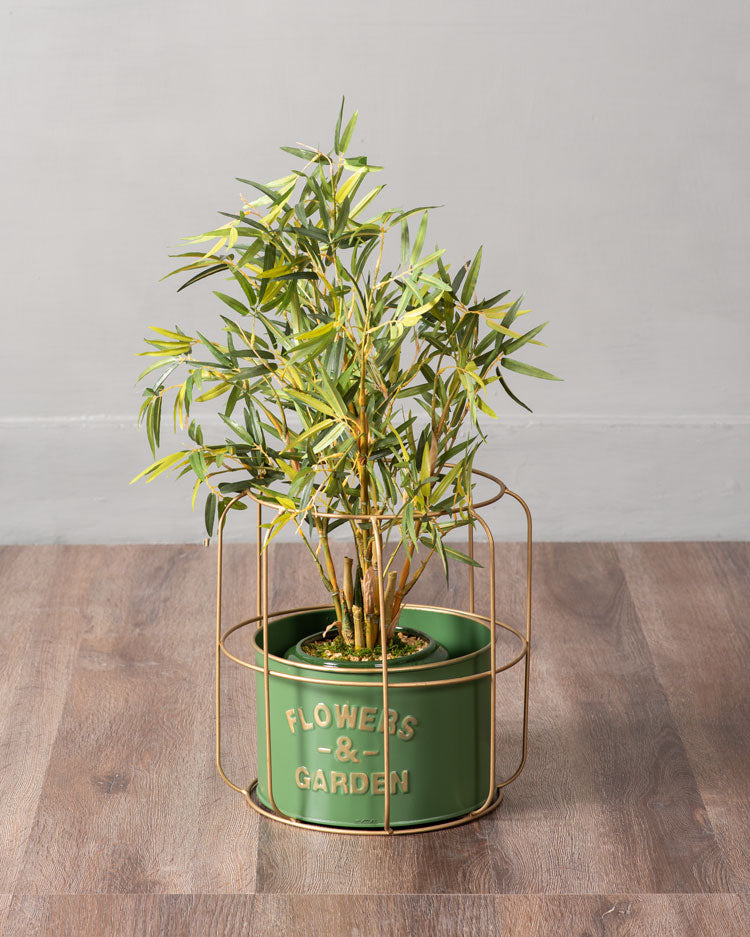 Flowers & Garden Planter - Green