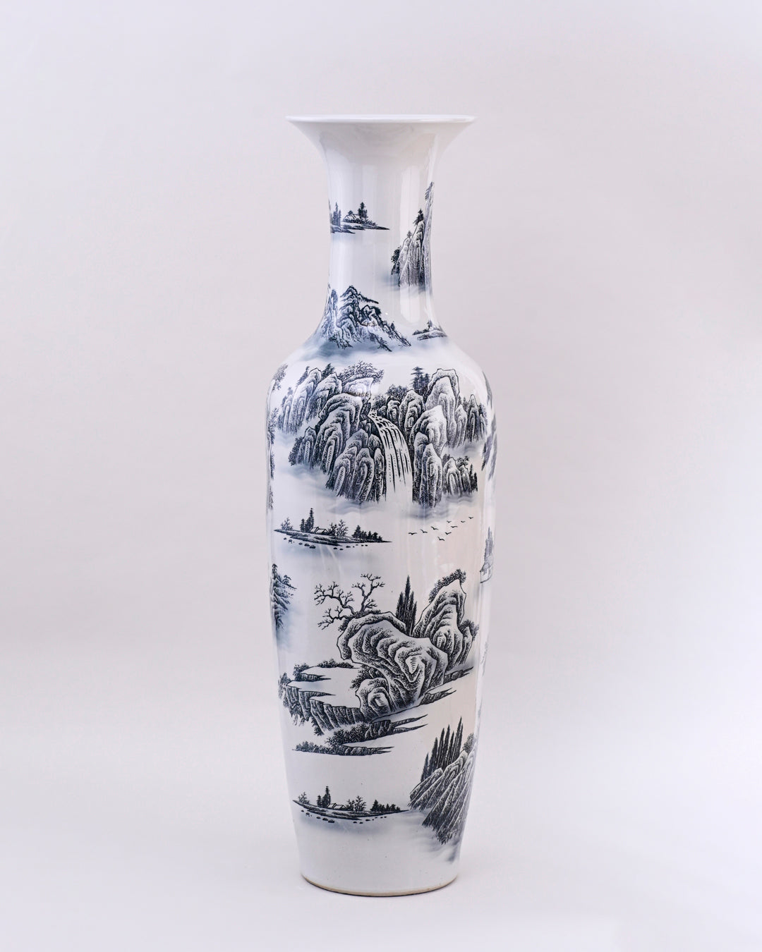 Timeless Landscape Tall Floor Vase - 125 cm